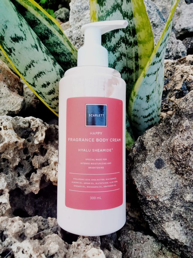 Review Scarlett Happy Fragrance Body Cream yang Melembabkan Kulit