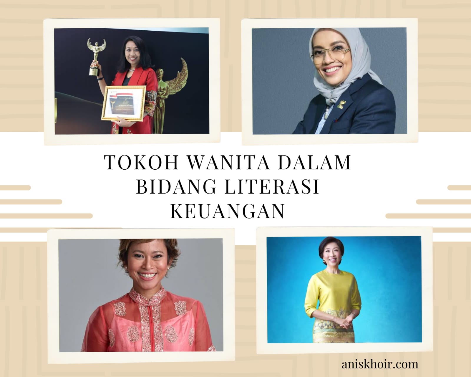 Tokoh Literasi keuangan di Indonesia